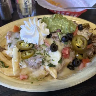 Carne asada fries