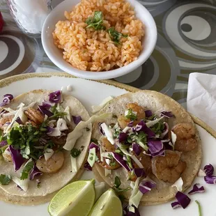 Shrimp tacos