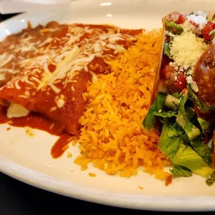 My four item combo platter