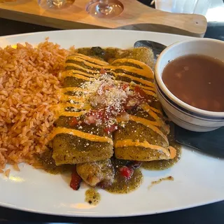 Enchiladas de Camaron