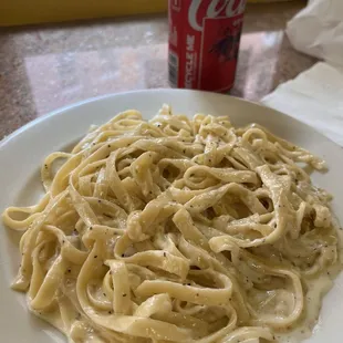 Fettuccine with Alfredo Sauce