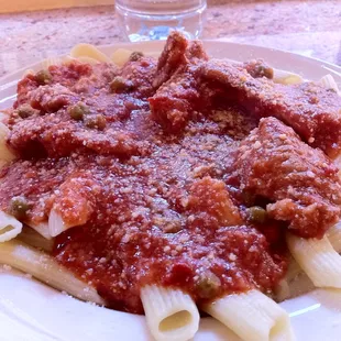 Veal Stew con Penne