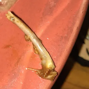 a piece of banana peel on a surfboard