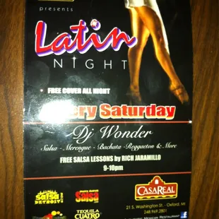 Latin Night!!!!