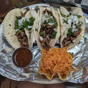 Steak Street Taco Meal
