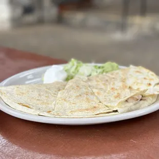 Quesadillas with chicken