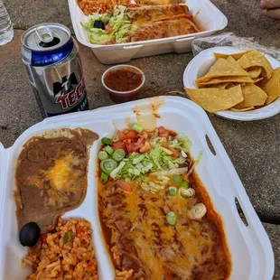 Chicken Enchiladas
