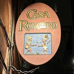 a sign for a mexican restaurant