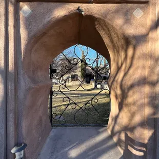 Gate to 1629 Clubhouse