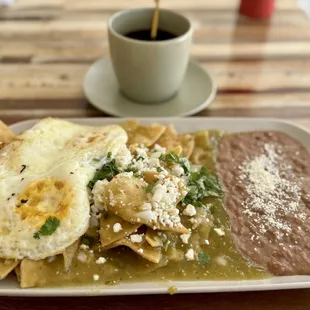 Green Sauce Chilaquiles
