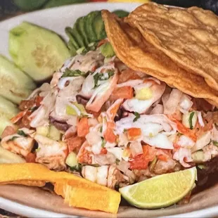 Tostada Mixta
