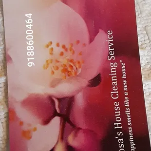 Rosas cleaning house service