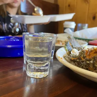 I got a shot of tequila on the house:)