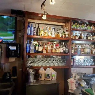 View from their Bar seating