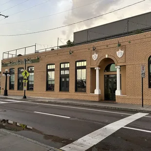 Exterior. Roof top bar area is visible