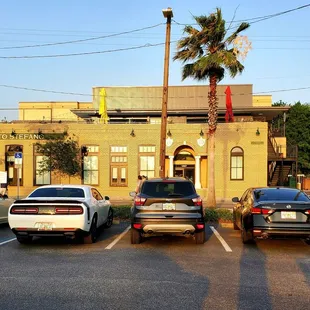 April 2021-- Photo taken from the free parking lot