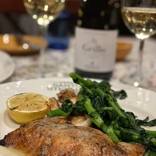 SALMON AL PROSECCO E GAMBERI
