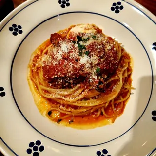 Spaghetti con Polpette