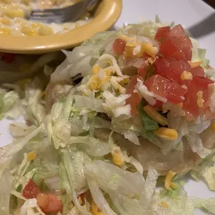 Beef Chalupas and Elote