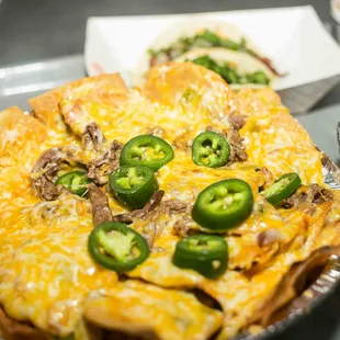 nachos, food