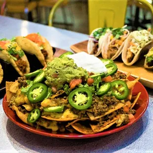 nachos, food