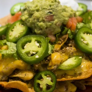 nachos, food