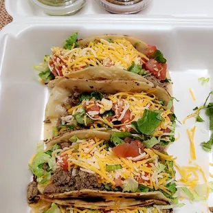 Monday ground beef tacos