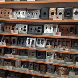 Switch plates. There were painted tile versions of these, too