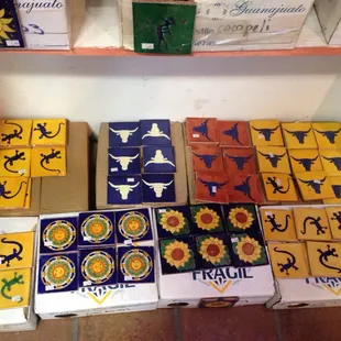 Novelty themed tiles