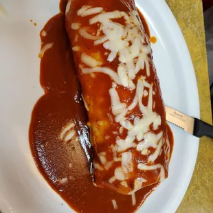 Wet burrito