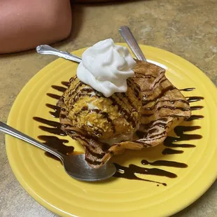 Fried ice cream