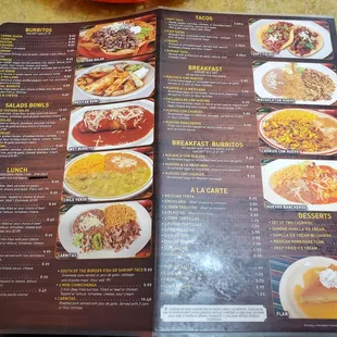 Menu inside