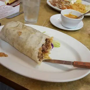 Carne Asada Burrito
