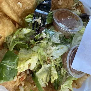 Chicken Tostada Salad