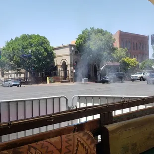 Misters to keep you cool