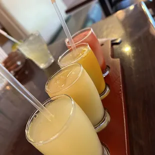 Small Flight of Frozen Margaritas