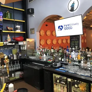 Bar area