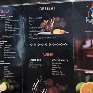 Drink Menu