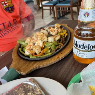 Seafood Fajitas
