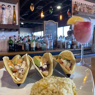 Shrimp Tacos &amp; Sangria-rita