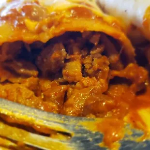 Al pastor enchilada