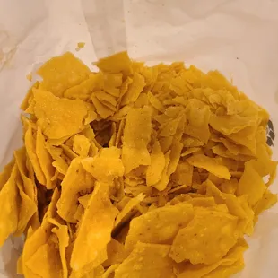 Broken chips they gave us - why would they serve us this?