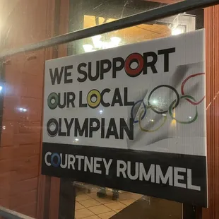 A local Olympian