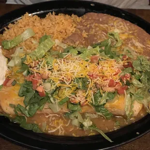 Super burrito dinner