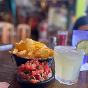 Casa Tina &apos;s Fresh Chips And Salsa- Great!