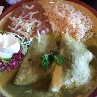 Enchiladas Verdes