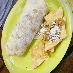Carne Asada burrito