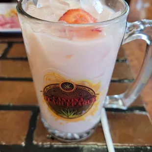 Horchata de fresa