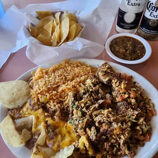 Oh my, such yummy goodness! Machaca breakfast