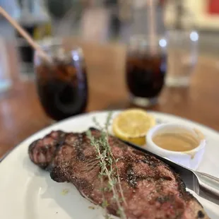 steak, food